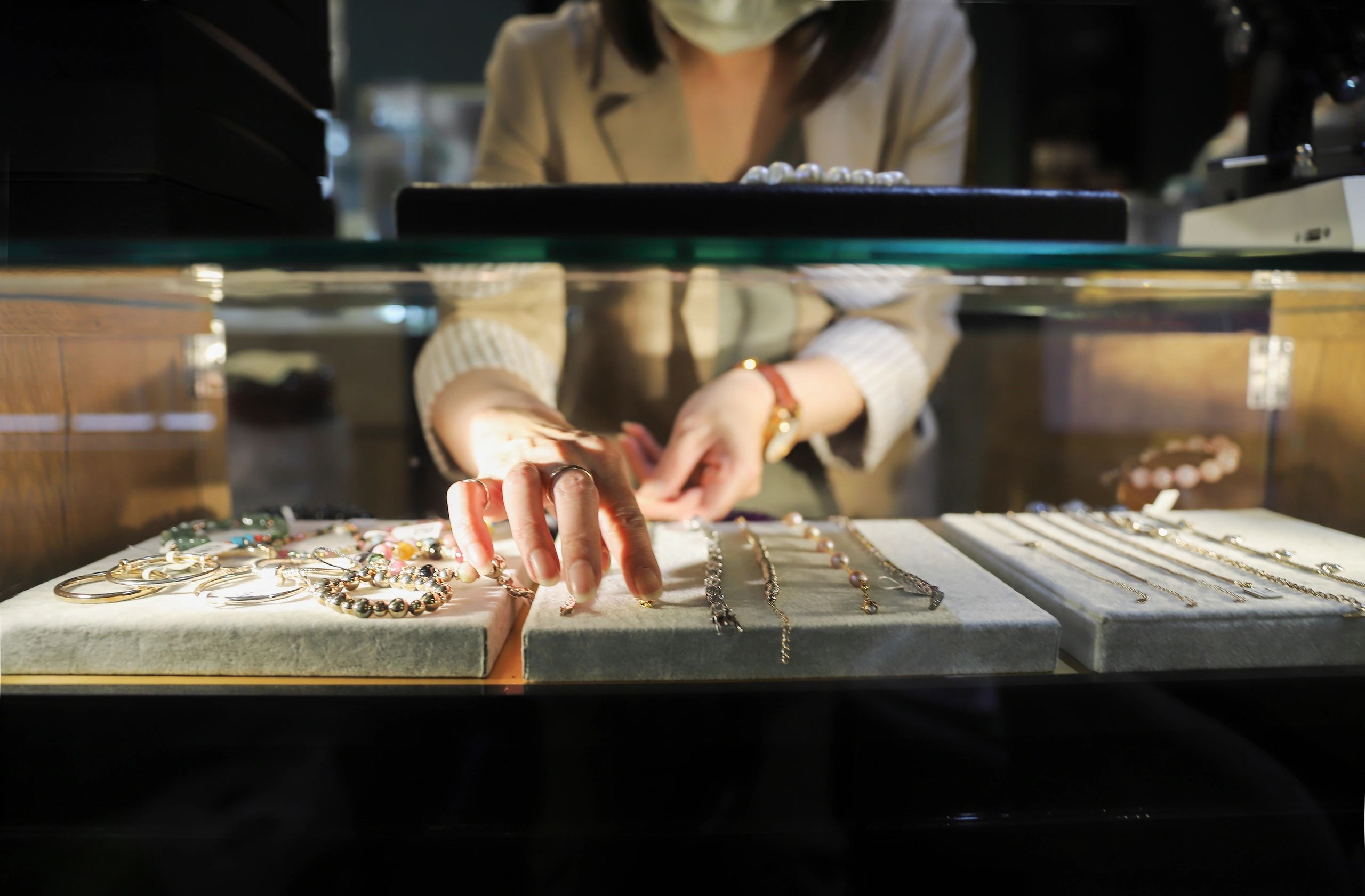 luxury jewelry team professional